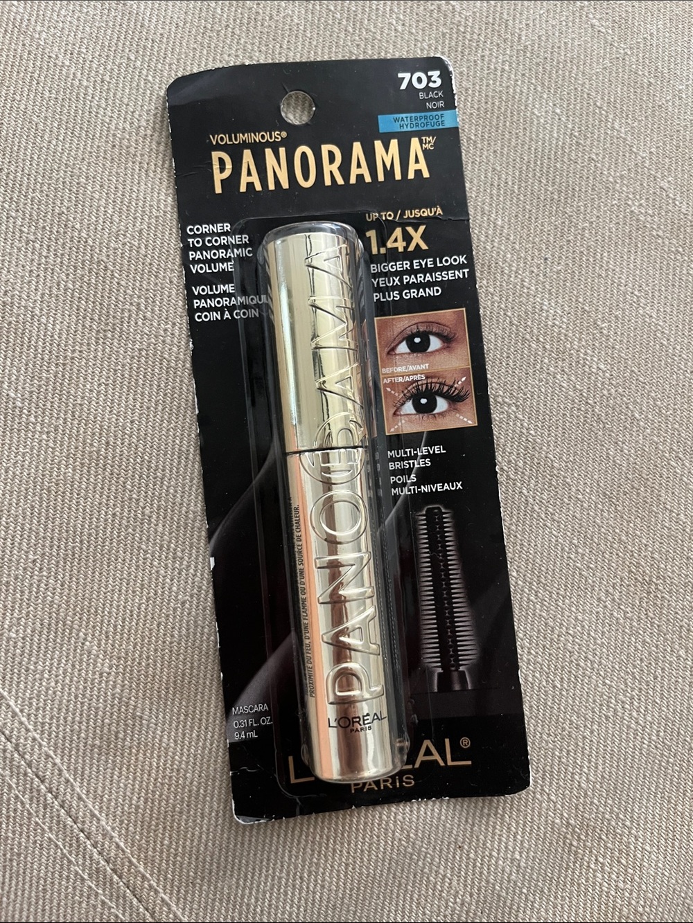 L’Oréal panorama mascara- waterproof 703